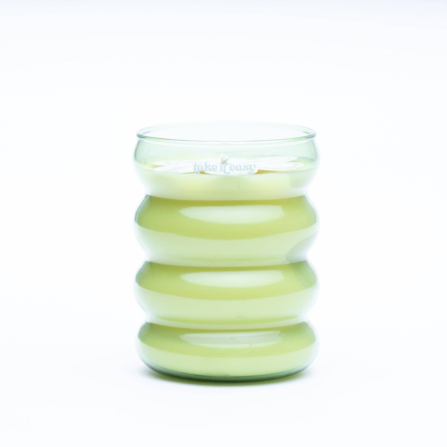 Ginger June Candle Co. - take it easy • wiggle collection  • green • 9 oz soy candle