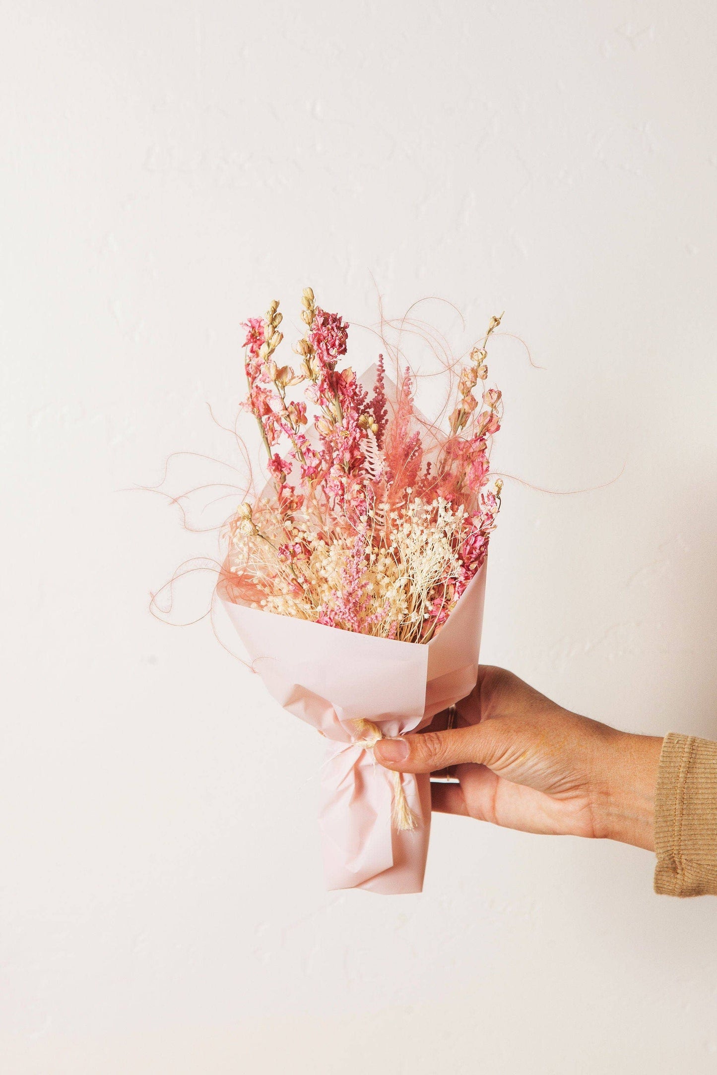 Sweetheart Blush Mini Dried Bouquet